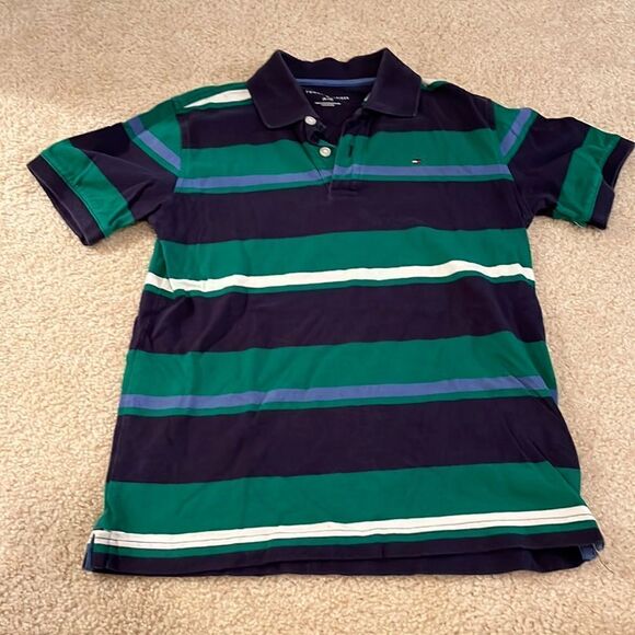 TOMMY HILFIGER SIZE MEDIUM 8/10 SHIRT - Picture 1 of 8